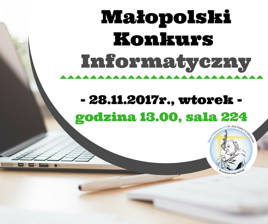 Małopolski Konkurs informatyczny