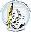 Logo Szkoły Podstawowej im. Jana Pawła II w Dobczycach