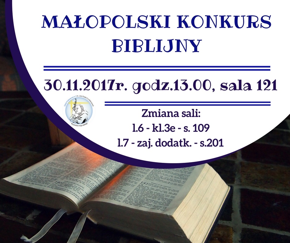 Małopolski Konkurs Biblijny